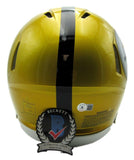 Troy Polamalu Signed Steelers Full Size FLASH Authentic Helmet Beckett 164354