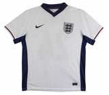 England Cole Palmer Authentic Signed White Nike Jersey Autographed BAS
