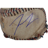 Sandlot Cast Autographed Ripped Baseball 7 Cast Members Beckett Witness 49316