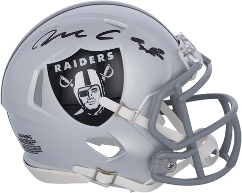 Maxx Crosby Las Vegas Raiders Autographed Riddell Speed Mini Helmet