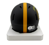Diontae Johnson Autographed Eclipse Mini Helmet Steelers Beckett 181139