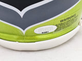 Kam Chancellor Signed Seattle Seahawks Flash Green Speed Mini Helmet MCS Holo