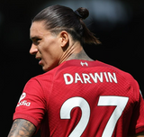 Darwin Nunez Signed Liverpool FC Nike Authentic Soccer Jersey (Beckett) Striker