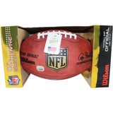 Peyton Manning Autographed Denver Broncos Tagliabue Football Fanatics 51724