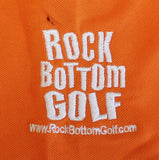 John Daly Authentic Signed Match Worn Orange Loudmouth Polo Shirt BAS #BK84781