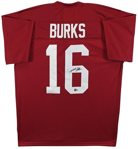 Treylon Burks Signed Arkansas Razorbacks Jersey (Beckett) Tennessee Titans W.R.