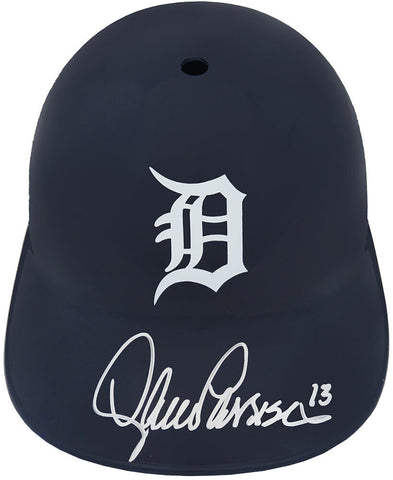 Lance Parrish Signed Detroit Tigers Rep Souvenir Batting Helmet - (SCHWARTZ COA)