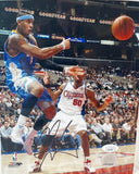 Carmelo Anthony Autographed Denver Nuggets 8x10 Photo JSA COA