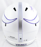 Aaron Jones Autographed Minnesota Vikings F/S Alt 24 Speed Helmet-Beckett W Holo