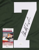 Don Majkowski Signed/Autographed Packers Custom Football Jersey JSA 161643