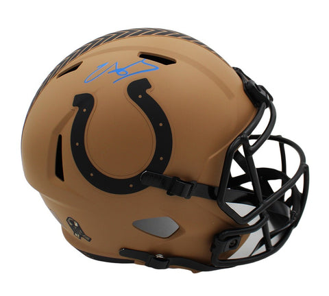 Edgerrin James Signed Indianapolis Colts Speed Full Size STS 2 NFL Helmet