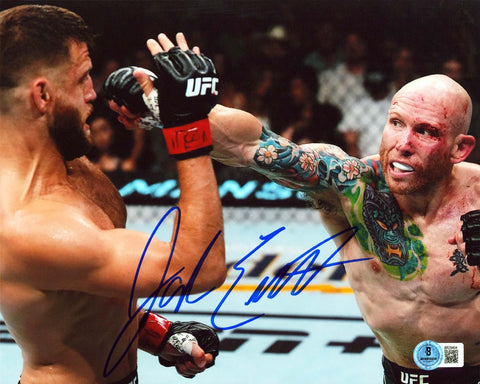 UFC Josh Emmett Authentic Signed 8x10 Horizontal Photo Autographed BAS #BR29404