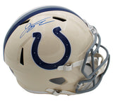 Jonathan Taylor Signed Indianapolis Colts Speed Full Size Retro NFL Helmet