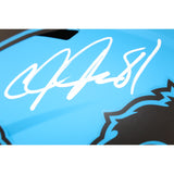 Calvin Johnson Autographed Detroit Lions F/S Rave Helmet Beckett Witness 51796