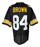 Antonio Brown Pittsburgh Signed Black Football Jersey JSA