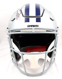 CeeDee Lamb Autographed Dallas Cowboys F/S Speed Flex Helmet -Fanatics *Black
