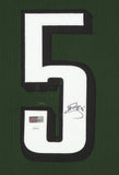 Donovan McNabb Signed Philadelphia Eagles 35"x43" Framed Jersey (JSA & PIA) Q.B.