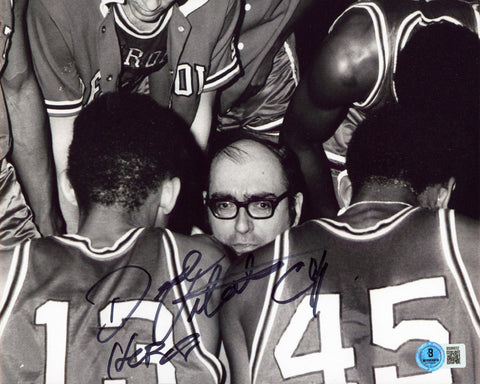 Dick Vitale "HOF" Authentic Signed 8x10 Horizontal Photo Autographed BAS 7