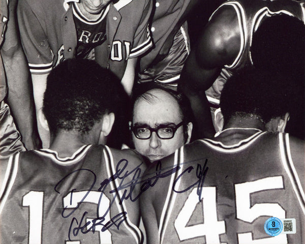 Dick Vitale "HOF" Authentic Signed 8x10 Horizontal Photo Autographed BAS 7
