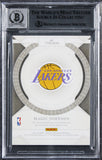 Magic Johnson Signed 2021 NT Timeless Mat #18 #83/99 Card Auto 10! BAS Slabbed