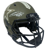 CEEDEE LAMB Autographed Dallas Cowboys STS Authentic Speed Helmet FANATICS
