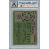 Tony Dorsett Autographed 1978 Topps #315 HOF 10 Grade Card Beckett 46488