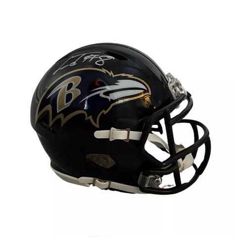 Lamar Jackson Signed Baltimore Ravens Mini Helmet JSA Auth