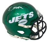 Elijah Moore Signed New York Jets Mini Speed Helmet Fanatics