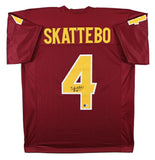 Cam Skattebo Signed Arizona State Sun Devils Jersey (Beckett) New York Giants RB