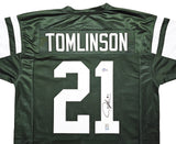 New York Jets LaDainian Tomlinson Autographed Signed Green Jersey Beckett