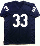 Jack Ham Autographed Navy Blue College Style Jersey W/ CHOF- JSA W Auth *TL3