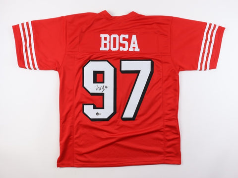 Nick Bosa Signed 49ers Jersey (Beckett) San Francisco 1st Round Pick/ #2 Overall