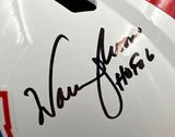 Warren Moon Signed Houston Oilers FS Speed Replica Helmet HOF 06 BAS w/ Case
