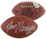 Jets Joe Namath Authentic Signed Official Wilson Nfl Football BAS #BH44854