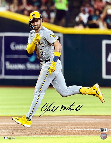 GARRETT MITCHELL - Milwaukee Brewers MLB - Signed 16x20 Photo #11 AUTO - BAS