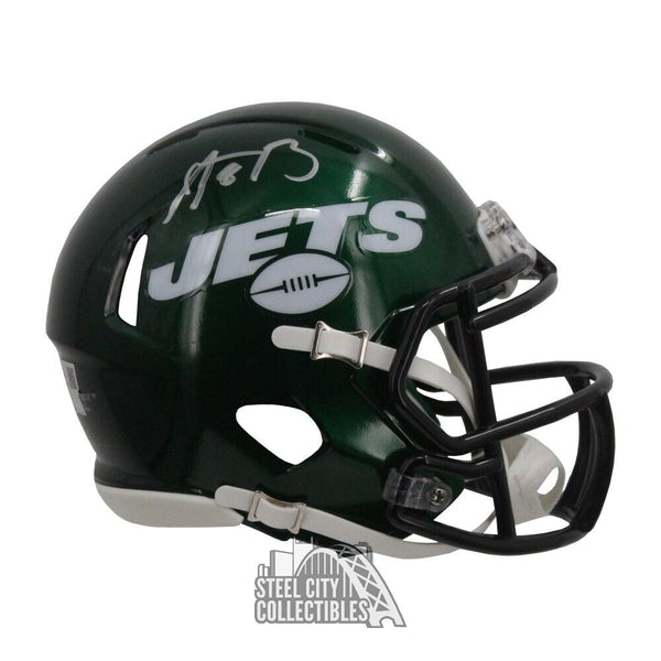 Aaron Rodgers Autographed New York Speed Mini Football Helmet Aaron Rodgers Autographed New York Speed Mini Football Helmet