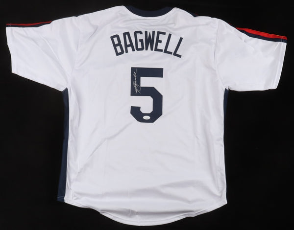 Jeff Bagwell Signed Houston Astros Jersey (JSA COA) 1994 N. L. MVP / HOF 2017
