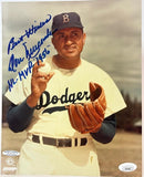 Don Newcombe Autographed/Inscribed "NL MVP 1956" 8x10 Photo JSA COA