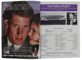 Lakers Magic Johnson Signed 1987 NBA Playoffs Program BAS Witnessed #WY56243