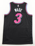 Dwyane Wade Signed Heat Nike Authentic Miami Vice Jersey (PSA) 3xNBA Champion