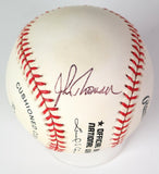 John Thomson Autographed Official National League Baseball James Spence COA