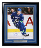 Daniel Sedin Signed Framed 16x20 Vancouver Canucks Photo JSA