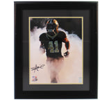 Alvin Kamara Signed New Orleans Saints Framed 16x20 NFL Smoke Photo
