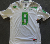OREGON MARCUS MARIOTA AUTOGRAPHED SIGNED NIKE JERSEY 2014 HEISMAN SZ M MM 89852