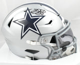 Emmitt Smith Autographed Dallas Cowboys Mid-Size SpeedFlex Helmet Beckett W Holo