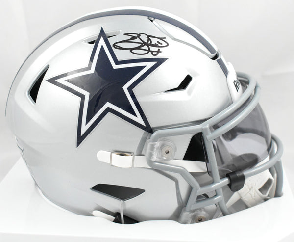Emmitt Smith Autographed Dallas Cowboys Mid-Size SpeedFlex Helmet Beckett W Holo