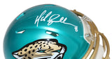 Mark Brunell Signed Jacksonville Jaguars flash Mini Helmet Beckett 40197