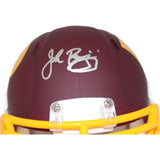 John Riggins Signed Washington Redskins AMP Mini Helmet Beckett 43019