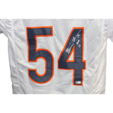 Brian Urlacher Autographed/Signed Pro Style White Jersey HOF Beckett 42618
