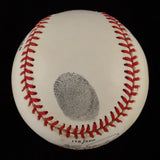 Fergie Jenkins Signed Chicago Cubs N.L. Baseball & Display Case w/Thumbprint COA